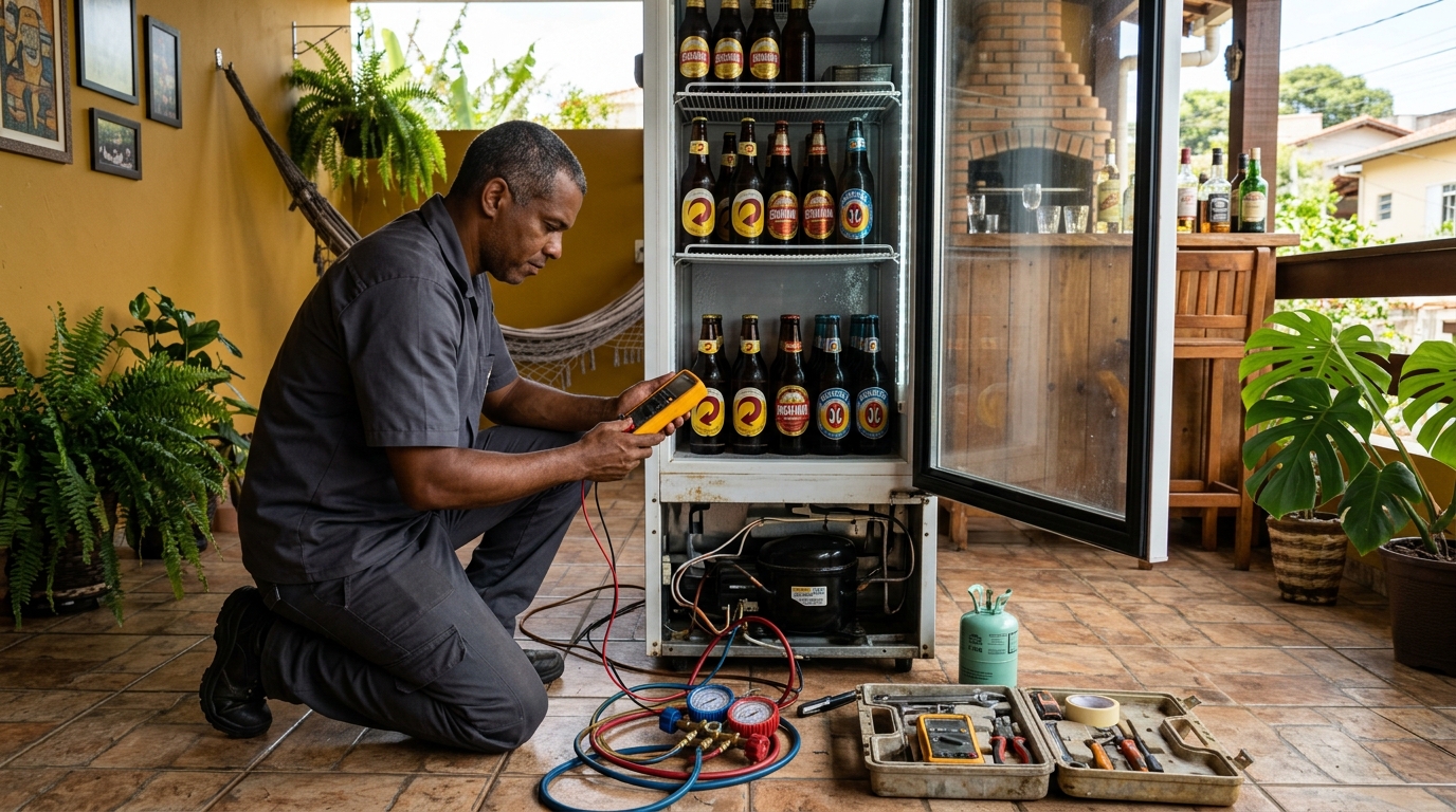 Conserto de Cervejeira em Limeira-SP